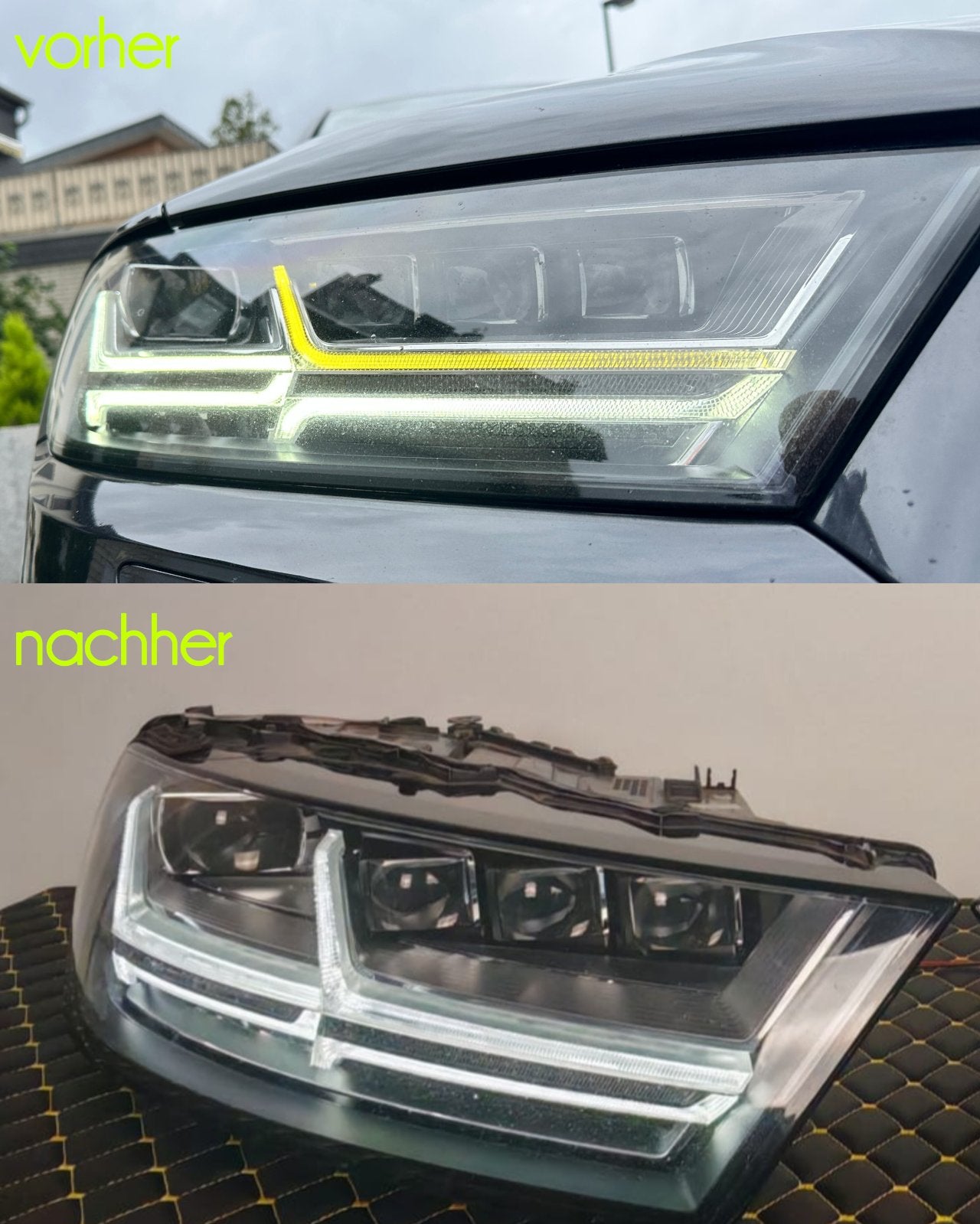 Audi Q7 SQ7 4M Tagfahrlicht Reparatur LED /LED Matrix